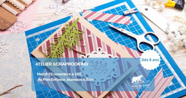 [Enfance Jeunesse | Atelier Scrapbooking parents / ados