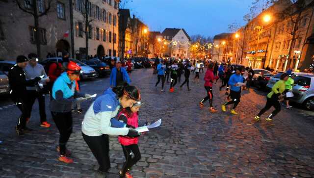 Course d'orientation de la nuit de la Saint-Etienne