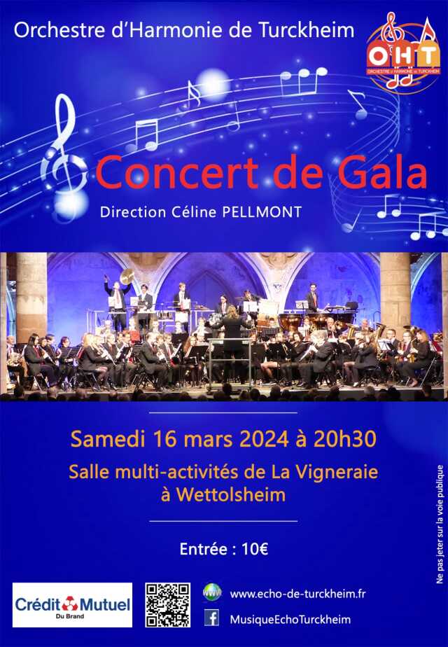 Concert de Gala de l'Orchestre d'Harmonie de Turckheim