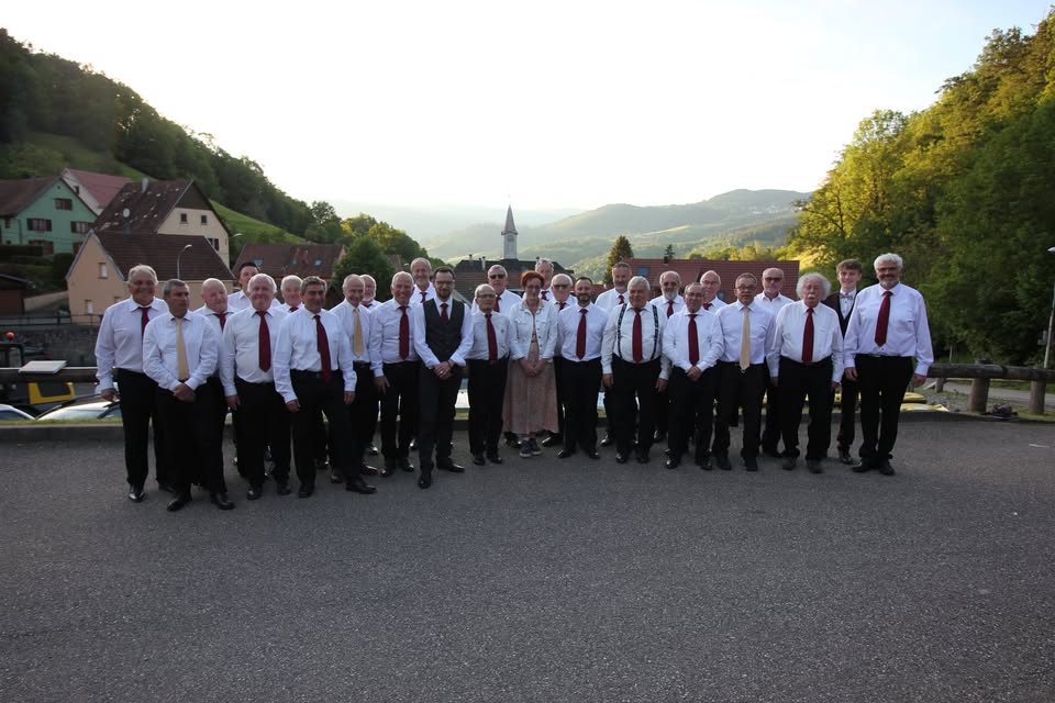 Concert de Noël du chœur d'hommes le Lerchenfeld de Breitenbach