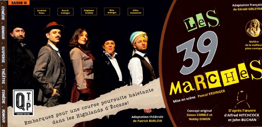 Théâtre - Les 39 marches