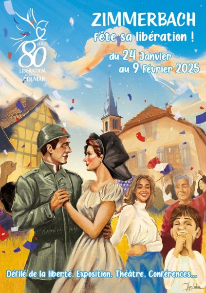 80ème anniversaire de la libération de Zimmerbach