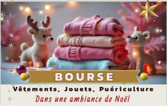 Bourse aux vêtements, jouets et puériculture