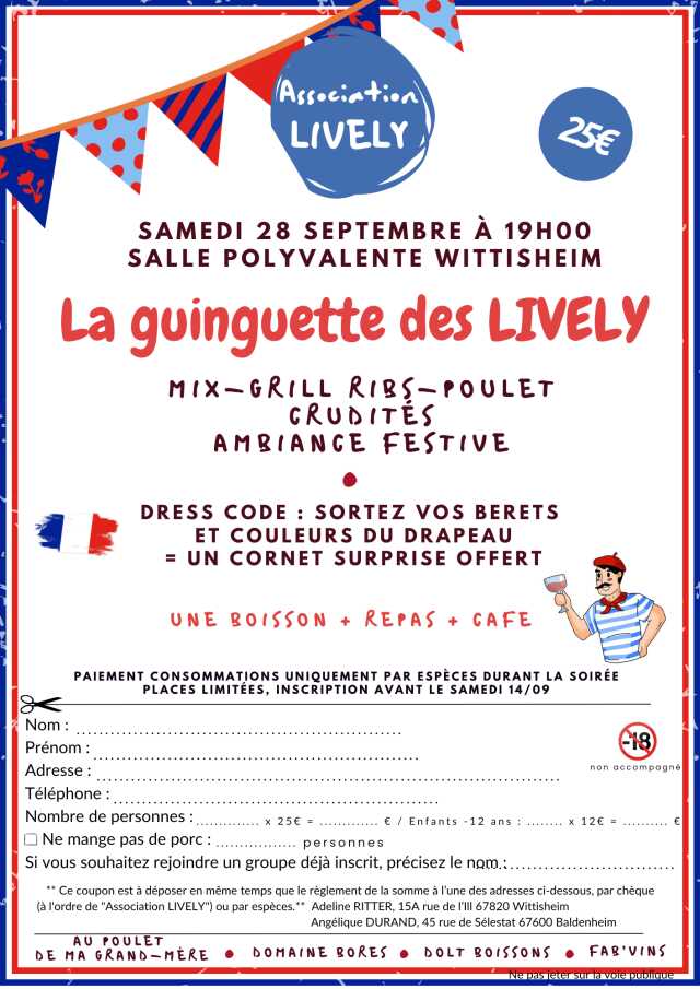 La Guinguette des Lively