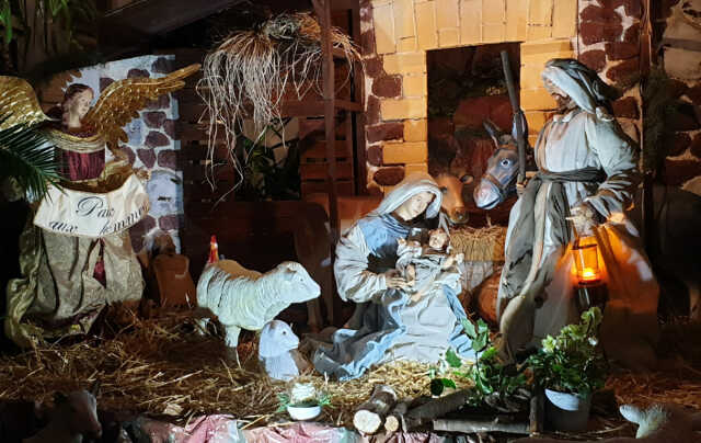 Visite commentée de la crèche de la nativité de la Basilique