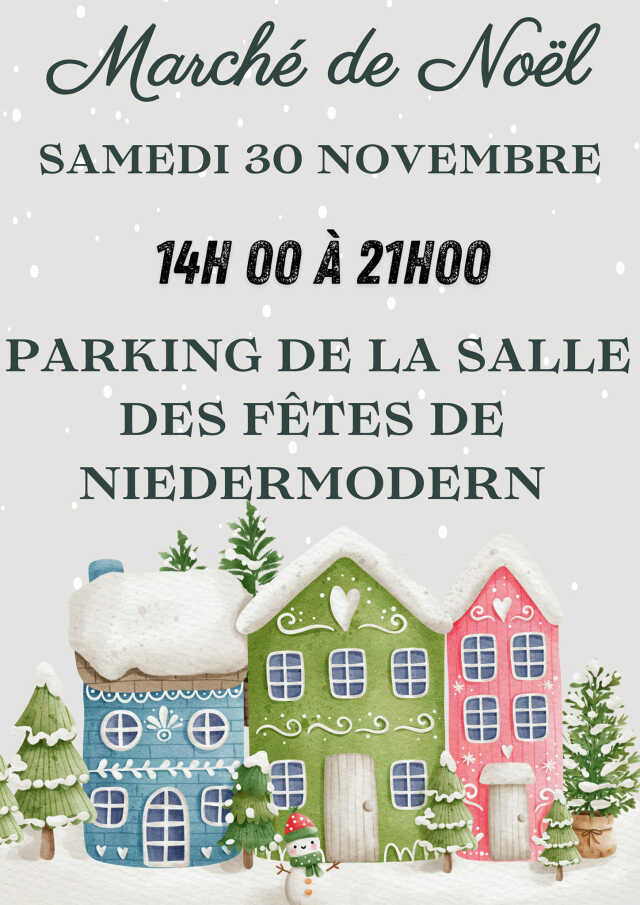 Marché de Noël de Niedermodern