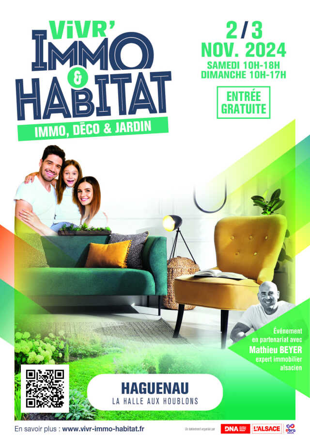 Salon vivr'immo & habitat - Salon Immobilier de Haguenau