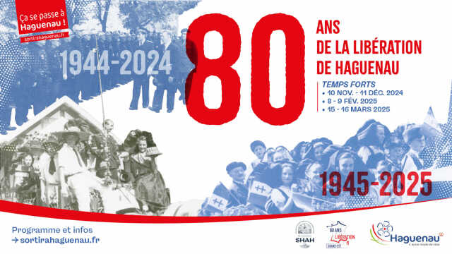 Week-end de commémorations et de festivités pour les 80 ans de la Libération de Haguenau