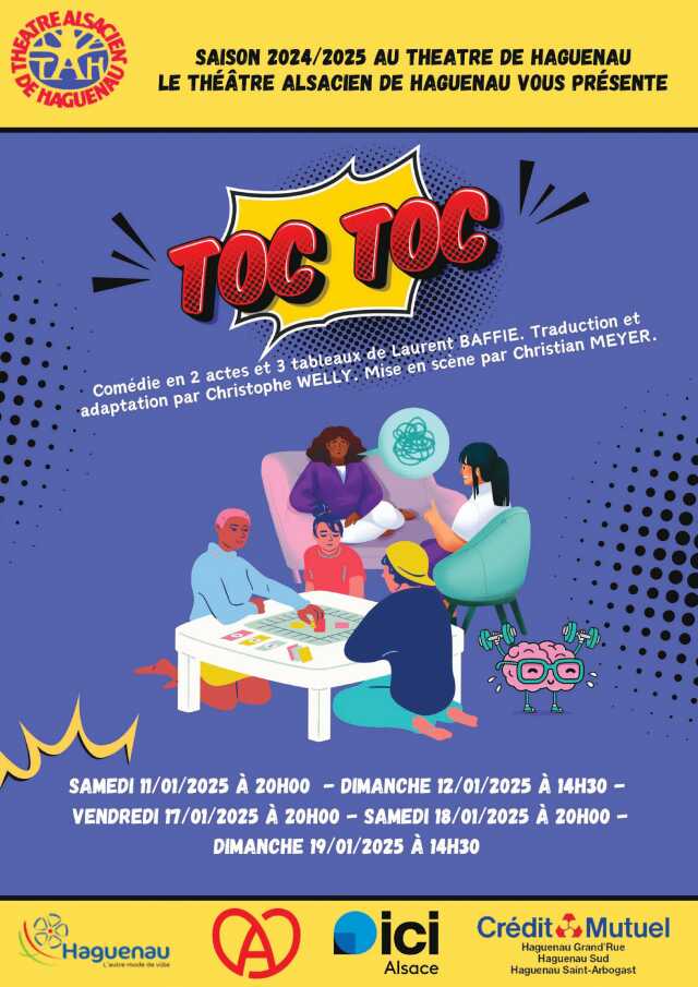 Théâtre Alsacien - Toc Toc