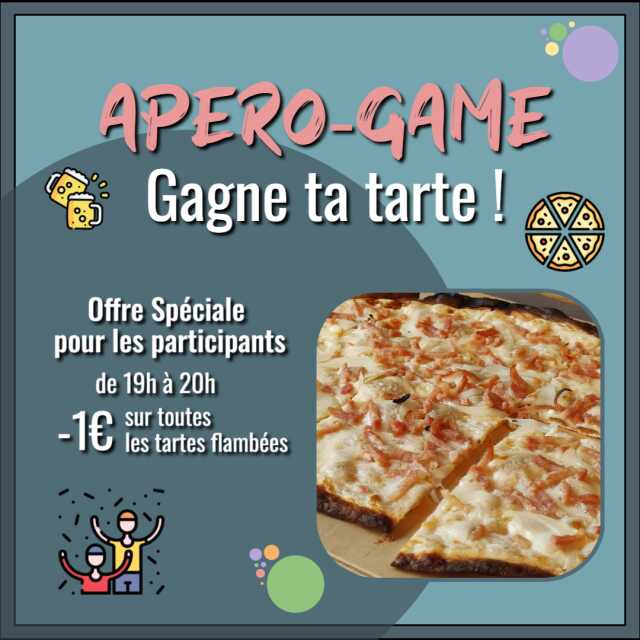 Apéro-game : Gagne ta tarte !