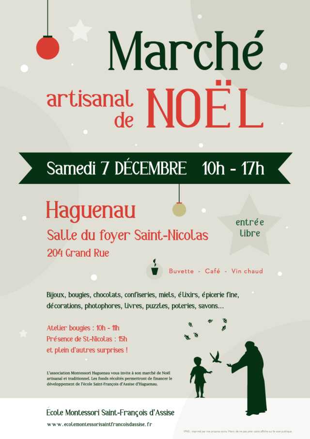 Marché artisanal de Noël