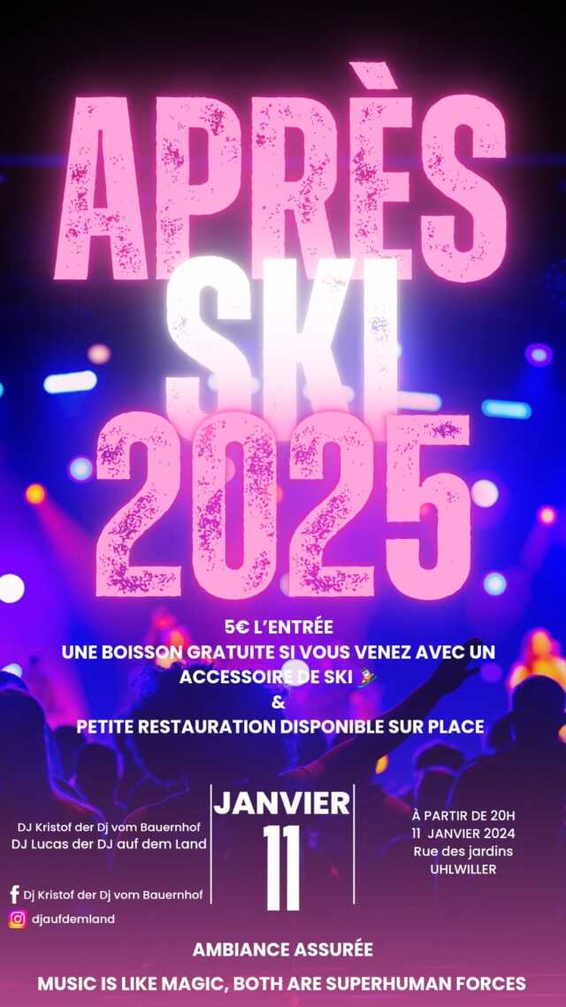 Soirée après-ski