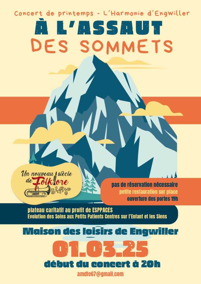 Concert de printemps - A l'assaut des sommets