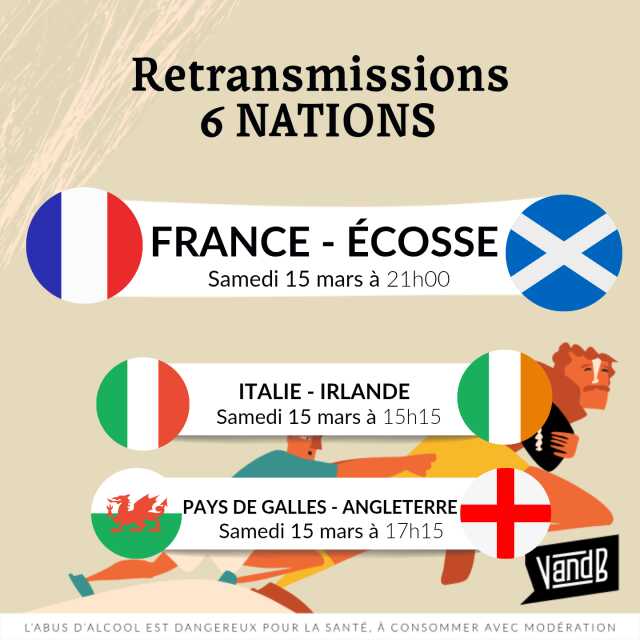 Retransmission match France-Écosse