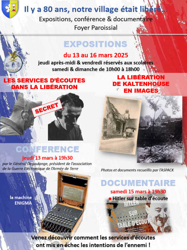 80ème anniversaire de la Libération de Kaltenhouse