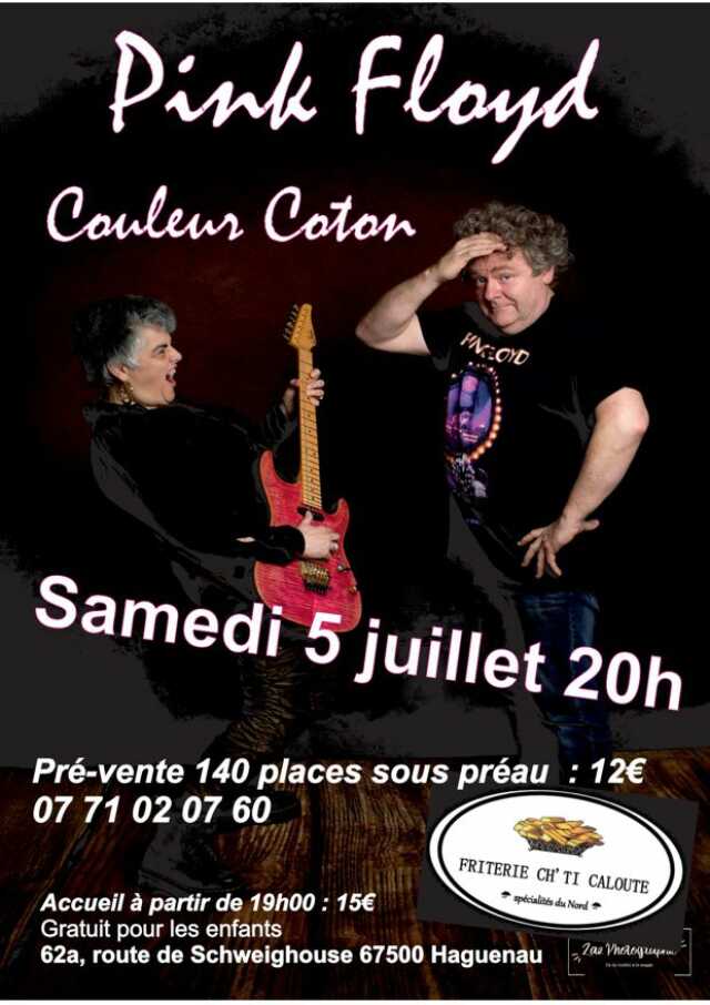 Concert Pink Floyd performed by Couleur Coton