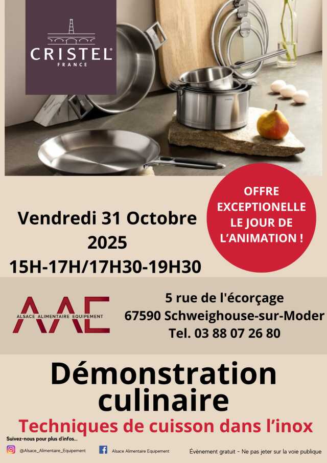 Démonstration Cristel