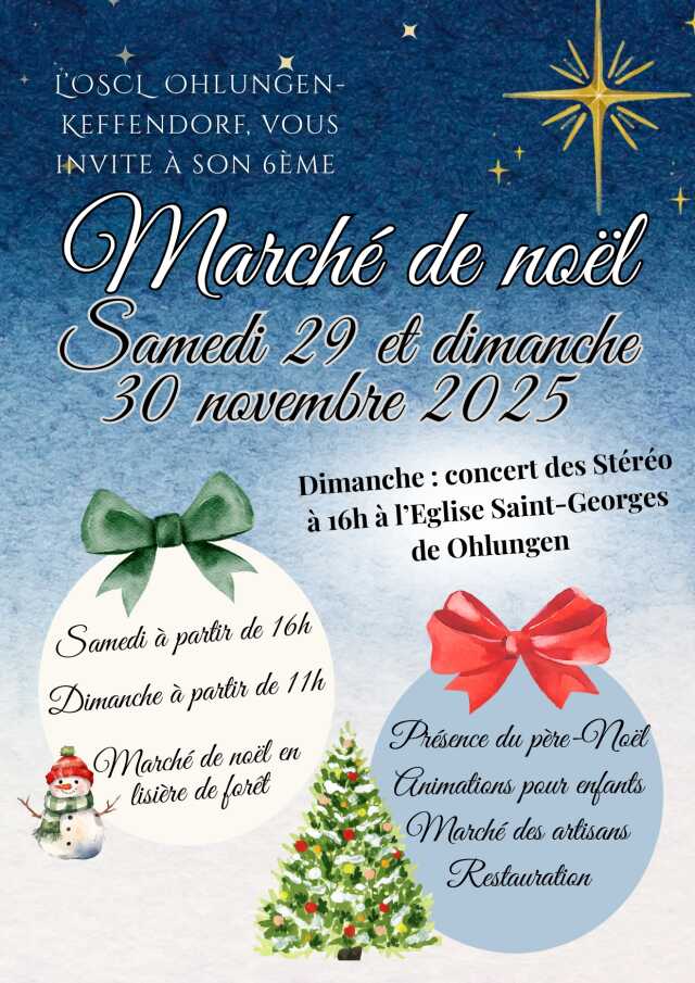 Marché de Noël et concert des Stéréo