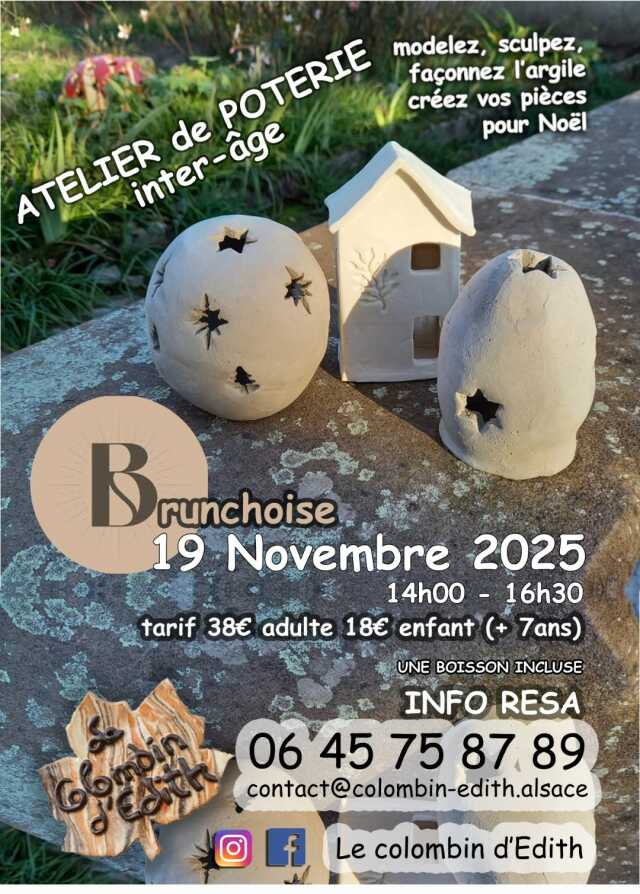 Atelier de poterie inter-age