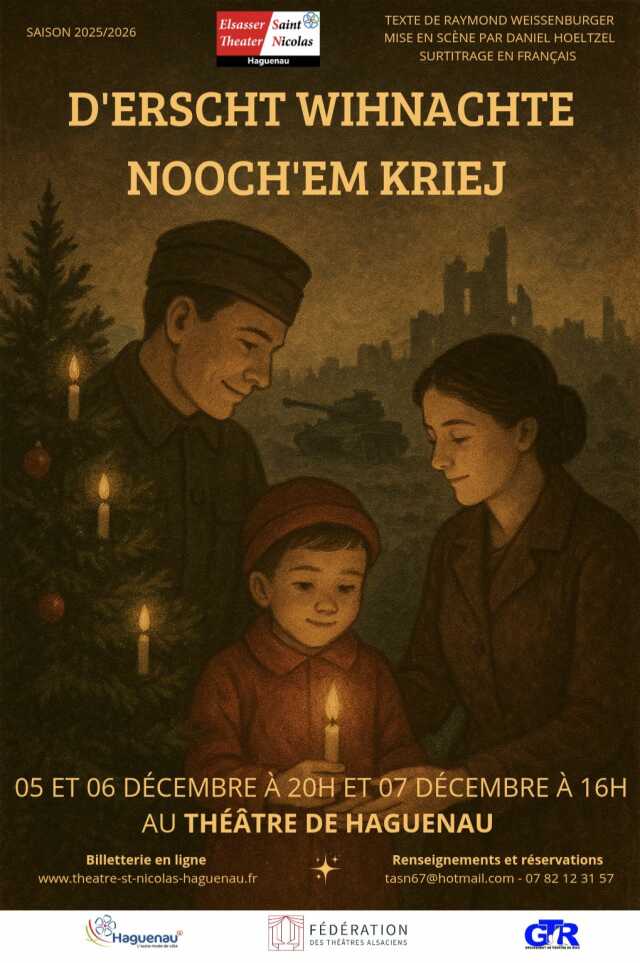 D ERSCHT WIHNACHTE NOOCH'EM KRIEJ