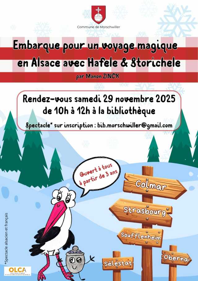 Spectacle Hafele & Storichele à la recherche du Deckele