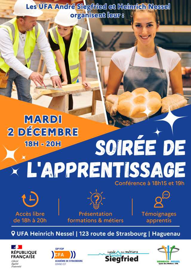 Soirée de l'apprentissage