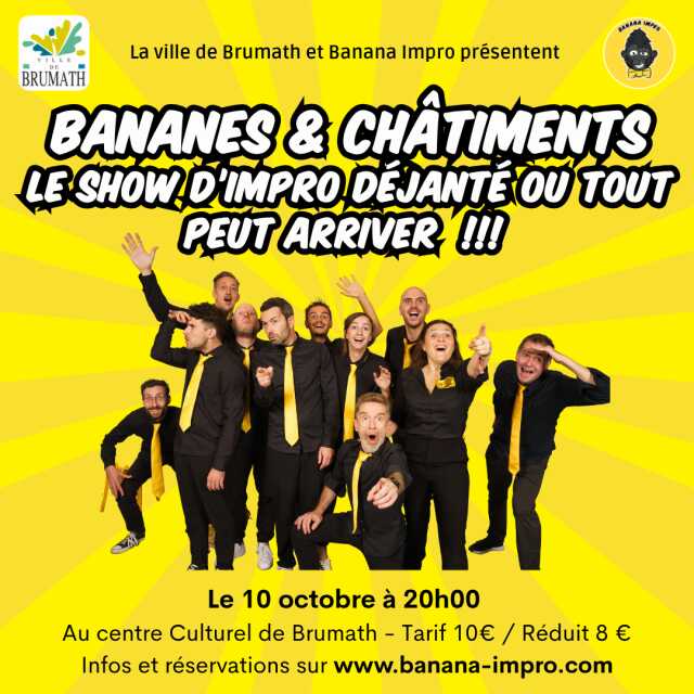 Spectacle d'improvisation : Bananes et châtiments