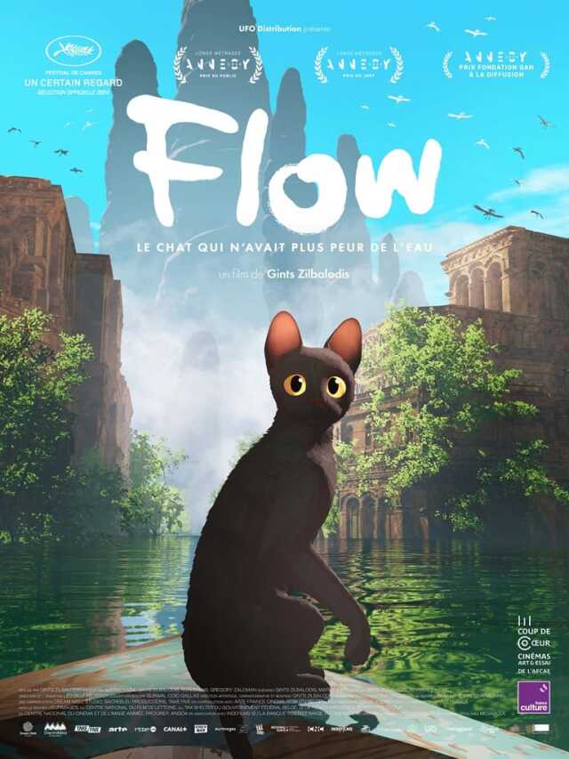 Cinéma - Flow, le chat qui n’avait plus peur de l’eau