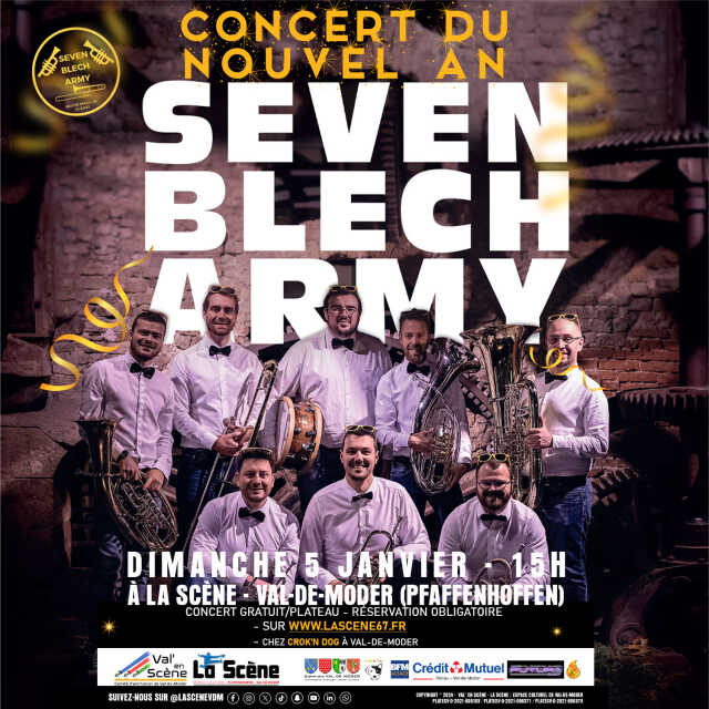 Concert du Nouvel An avec Seven Blech Army