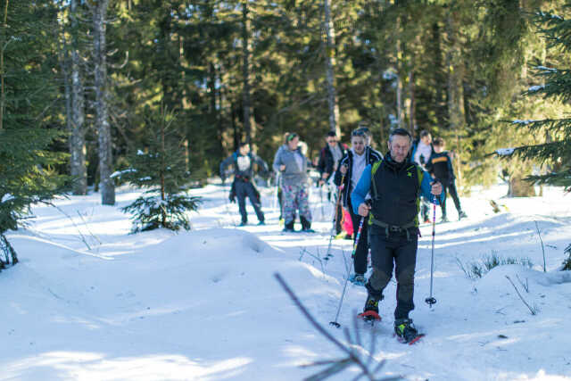 Sorties raquettes en famille