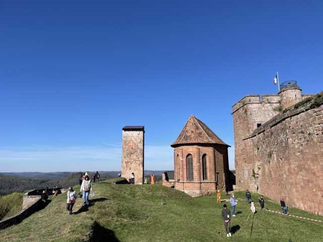 Chasse aux œufs au château de Lichtenberg