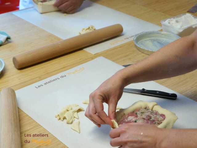 Atelier - Pâté en croûte & tourte de volaille