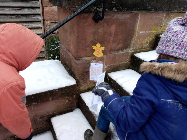 Jeu de piste de Noël - Sur la piste des animaux