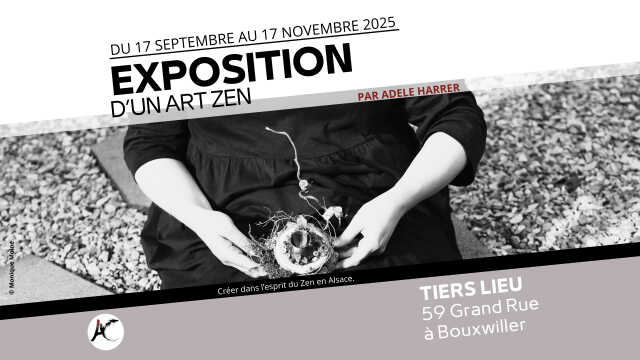 Exposition d'un Art Zen par Adèle Harrer