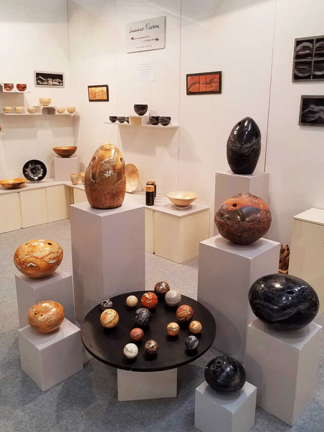 Visite de l'atelier de céramique de Lauriane Firoben