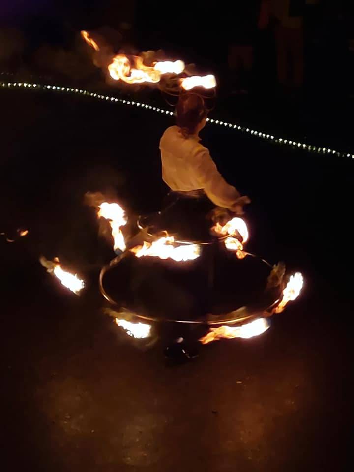 Spectacle de feu 