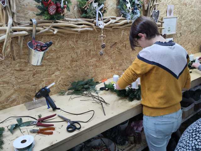 Atelier : Centre de table