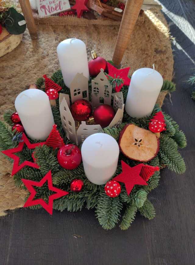 Atelier : Couronne de l'Avent