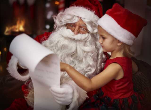 L'arrivée du Père Noël