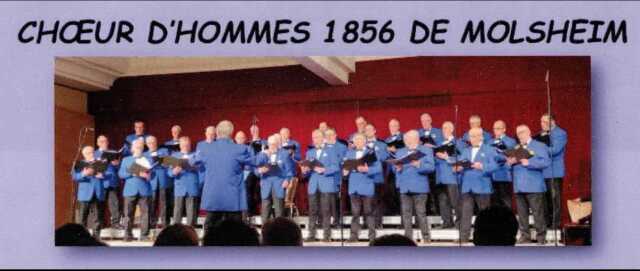 Concert de Noël du Choeur d'Hommes 1856 Molsheim