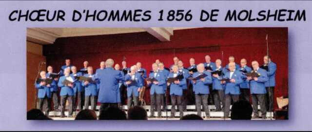 Concert de Noël du Choeur d''Hommes 1856 Molsheim