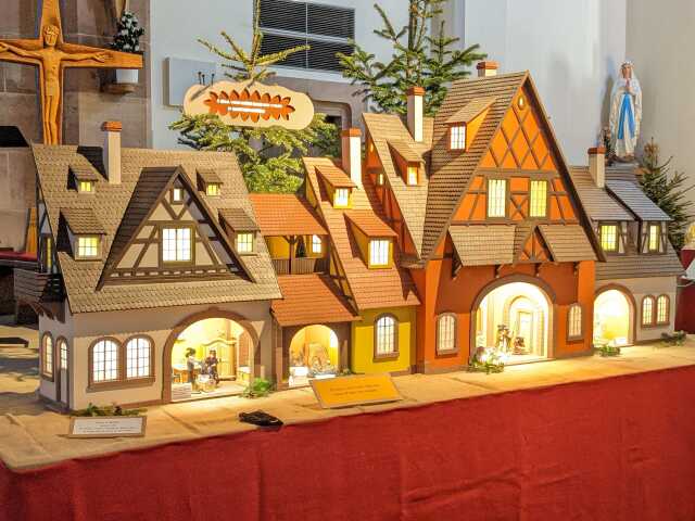Exposition de crèches anciennes et actuelles