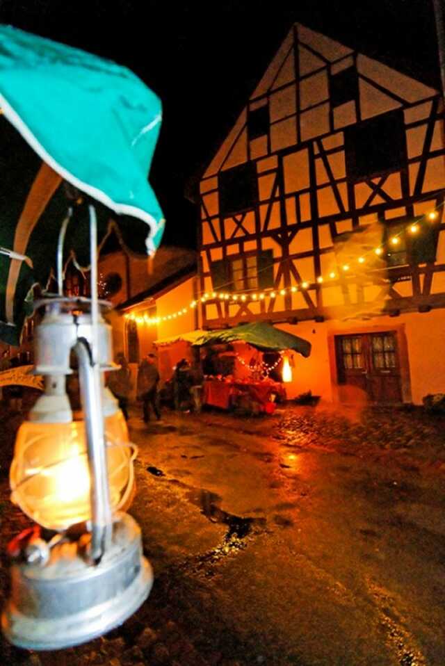 Marché de Noël du plus petit village médiéval d'Alsace