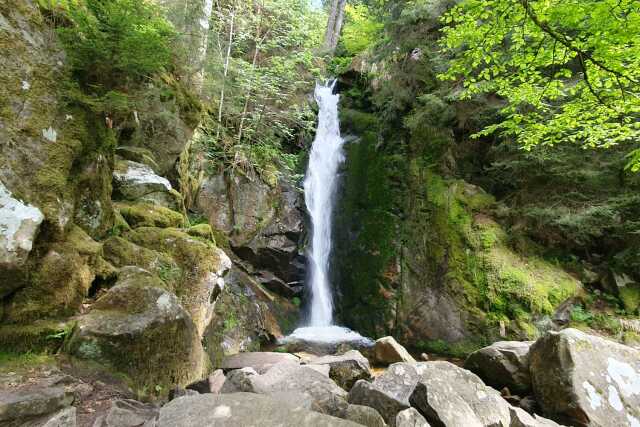 Club Vosgien : La cascade du Rudlin et Plainfaing