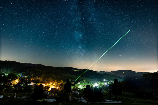 Randonnée nocturne sous les constellation du printemps