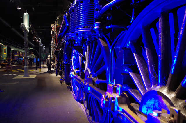 Visite guidée : de la locomotive à vapeur au TGV