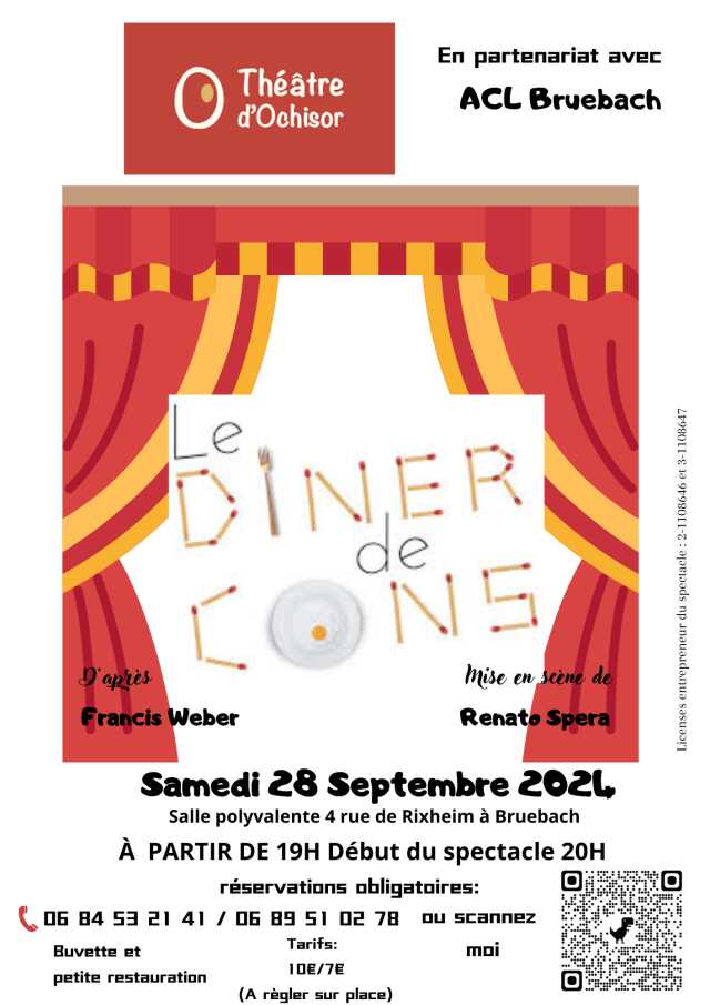 Théâtre : Le Dîner de Cons