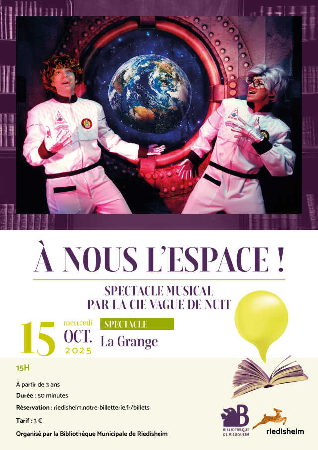 Spectacle : A nous l'espace !