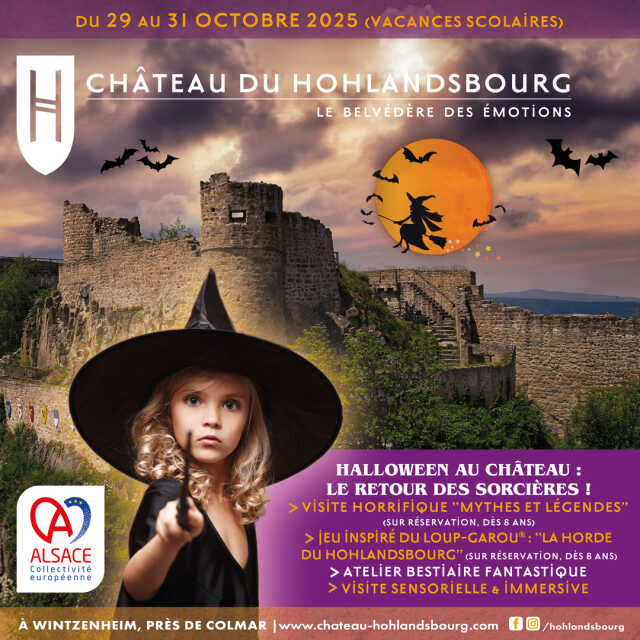 Halloween au château du Hohlandsbourg