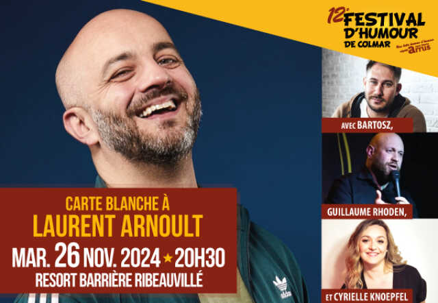 Spectacle humoristique - Carte blanche à Laurent Arnoult